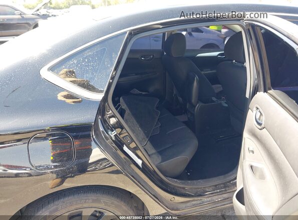 3N1AB7AP7JY276950 2018 NISSAN SENTRA Black Widok naklejki z numerem VIN