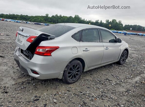 3N1AB7AP7JY282117 2018 NISSAN SENTRA Silver Rear right