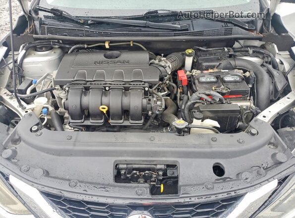 3N1AB7AP7JY282117 2018 NISSAN SENTRA Silver Rear interior view