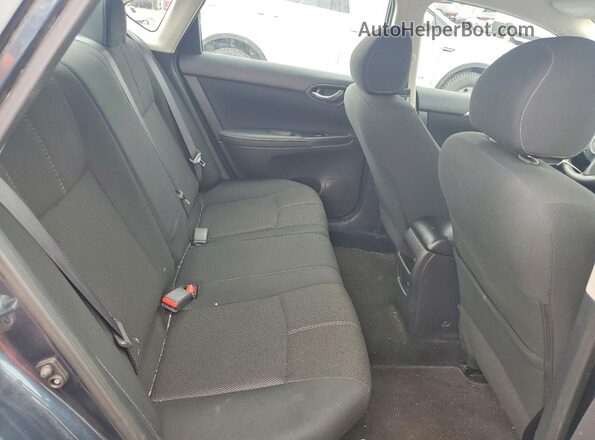 3N1AB7AP7JY296311 2018 NISSAN SENTRA Blue Rear seats view