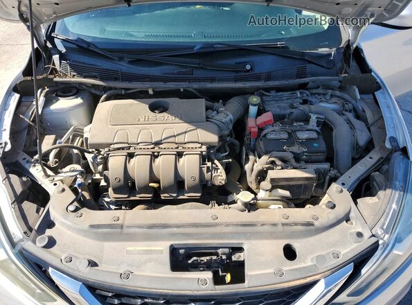 3N1AB7AP7JY301992 2018 NISSAN SENTRA Gray Սալոնի հետևի տեսք