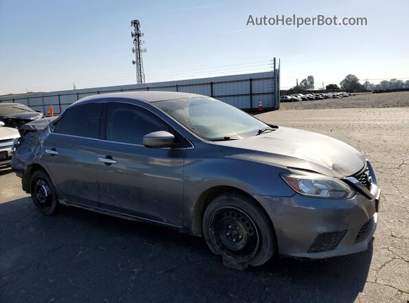 3N1AB7AP7JY303080 2018 NISSAN SENTRA Gray წინა მარჯვენა