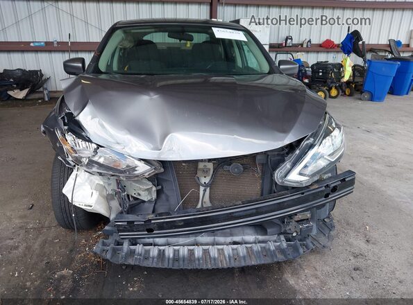 3N1AB7AP7JY309705 2018 NISSAN SENTRA Серый Вид спереди
