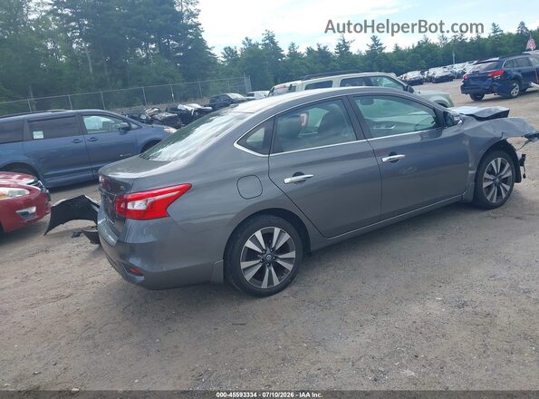 3N1AB7AP7JY317979 2018 NISSAN SENTRA Серый Задняя правая четверть