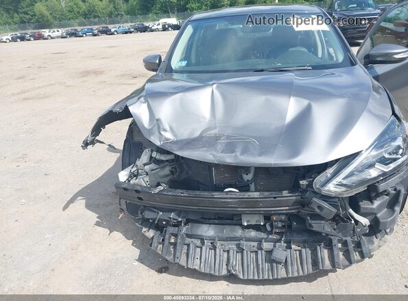 3N1AB7AP7JY317979 2018 NISSAN SENTRA Серый Вид спереди