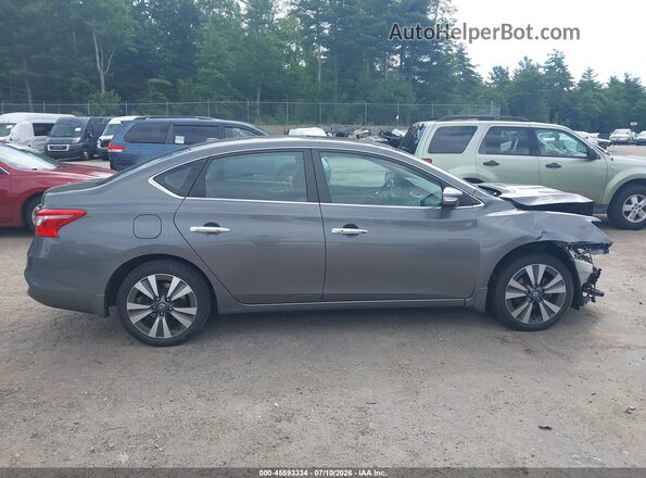 3N1AB7AP7JY317979 2018 NISSAN SENTRA Серый Панорамный вид салона 360°