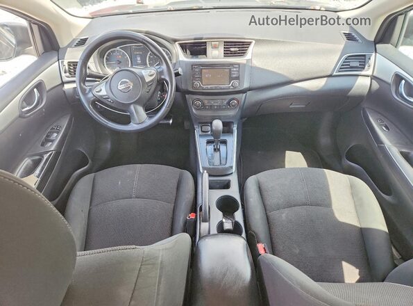 3N1AB7AP7JY325791 2018 NISSAN SENTRA Black Առջևի վահանակի տեսք