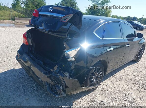 3N1AB7AP7JY338931 2018 NISSAN SENTRA Black Tył prawy