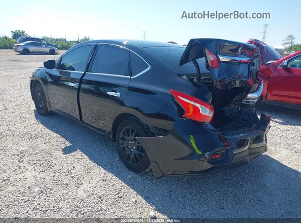 3N1AB7AP7JY338931 2018 NISSAN SENTRA Black Tył lewy