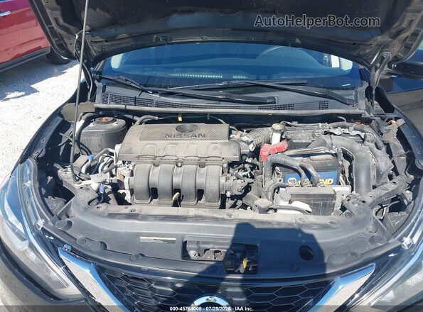 3N1AB7AP7JY338931 2018 NISSAN SENTRA Black Widok z tyłu