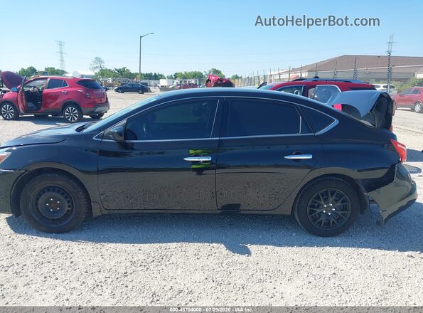 3N1AB7AP7JY338931 2018 NISSAN SENTRA Black Widok wnętrza 360 stopni