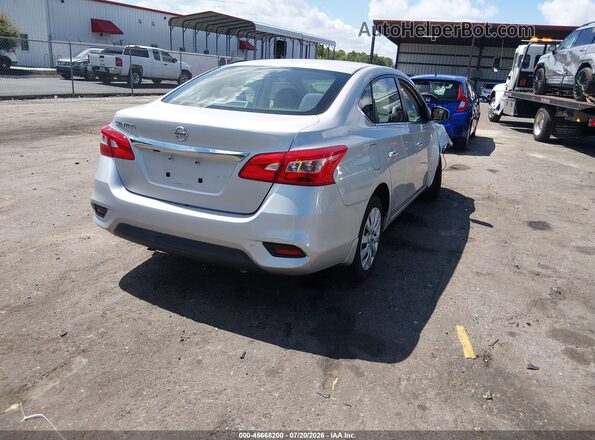 3N1AB7AP7JY340971 2018 NISSAN SENTRA Silver Trasero derecho