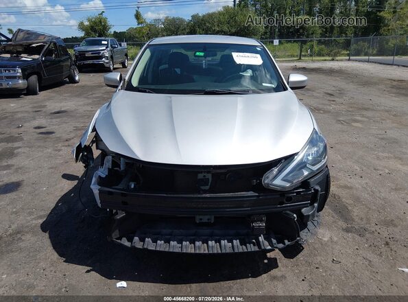 3N1AB7AP7JY340971 2018 NISSAN SENTRA Silver Vista del cuadro de instrumentos