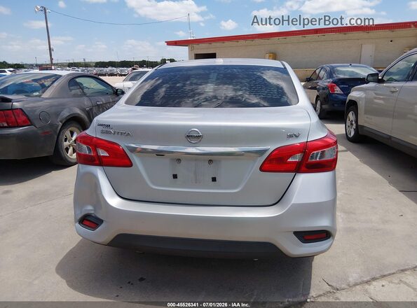 3N1AB7AP7KL607881 2019 NISSAN SENTRA Silver 