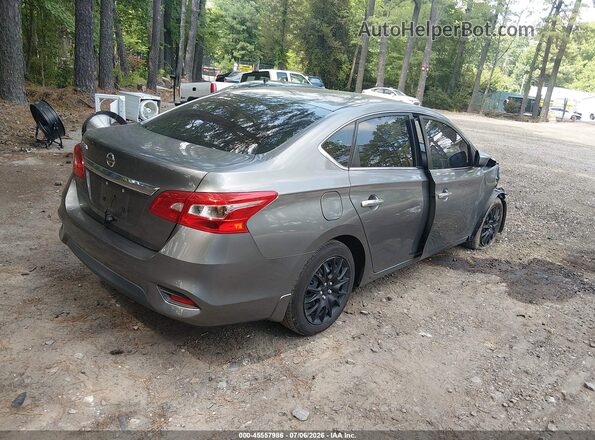 3N1AB7AP7KY215356 2019 NISSAN SENTRA Gray Rear right