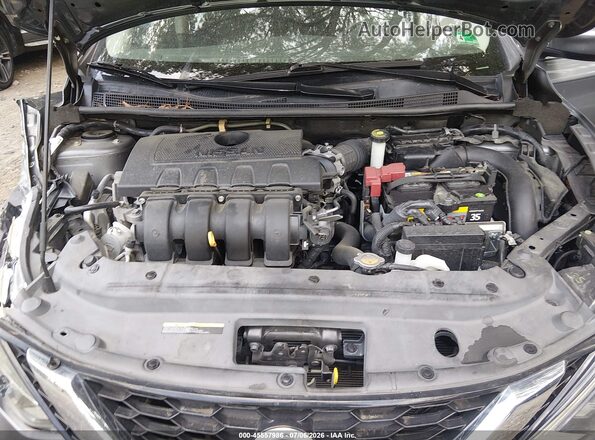 3N1AB7AP7KY215356 2019 NISSAN SENTRA Gray Rear view