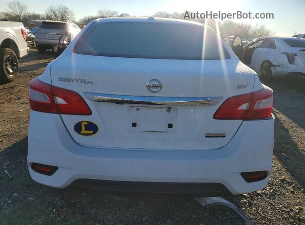 3N1AB7AP7KY218774 2019 NISSAN SENTRA White Rear view