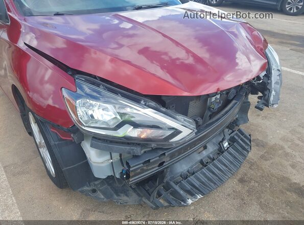 3N1AB7AP7KY219620 2019 NISSAN SENTRA Burgundy 