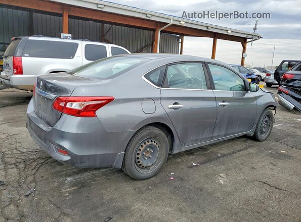 3N1AB7AP7KY224526 2019 NISSAN SENTRA Gray უკანა მარჯვენა