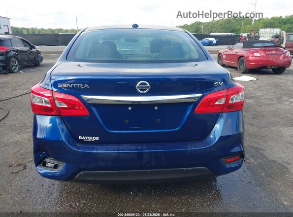 3N1AB7AP7KY273077 2019 NISSAN SENTRA Blue 
