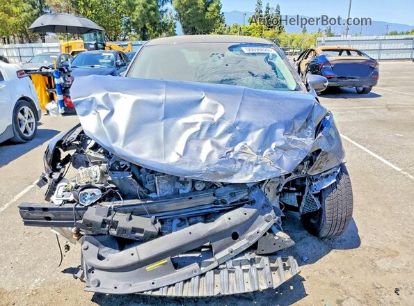 3N1AB7AP7KY290042 2019 NISSAN SENTRA Charcoal Widok z przodu