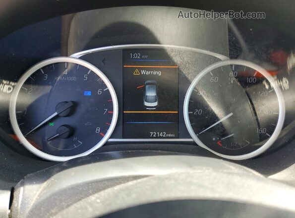 3N1AB7AP7KY290042 2019 NISSAN SENTRA Charcoal Widok zestawu wskaźników