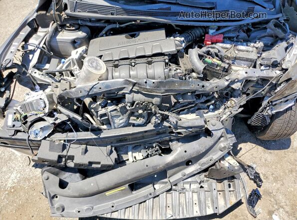 3N1AB7AP7KY290042 2019 NISSAN SENTRA Charcoal Widok wnętrza z tyłu