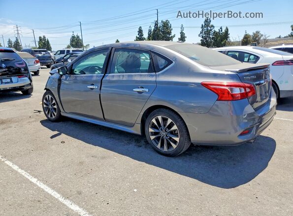 3N1AB7AP7KY290042 2019 NISSAN SENTRA Charcoal Tył lewy