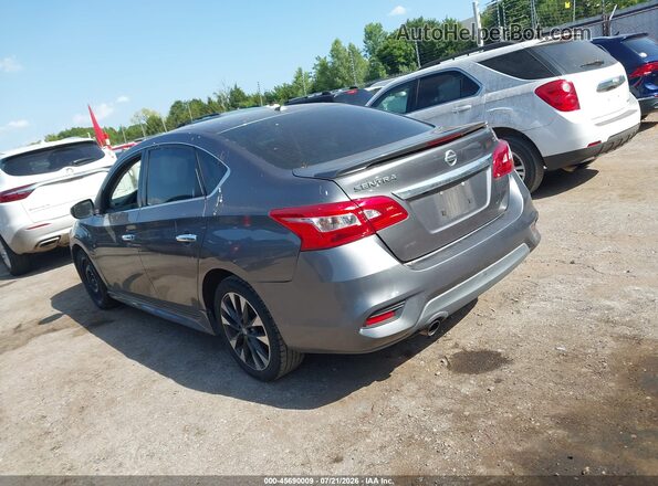 3N1AB7AP7KY317868 2019 NISSAN SENTRA Gray უკანა მარცხენა