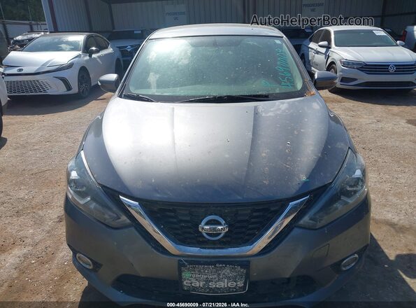 3N1AB7AP7KY317868 2019 NISSAN SENTRA Gray ხელსაწყოთა პანელის ხედი