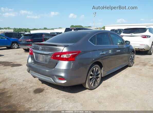 3N1AB7AP7KY317868 2019 NISSAN SENTRA Gray უკანა მარჯვენა