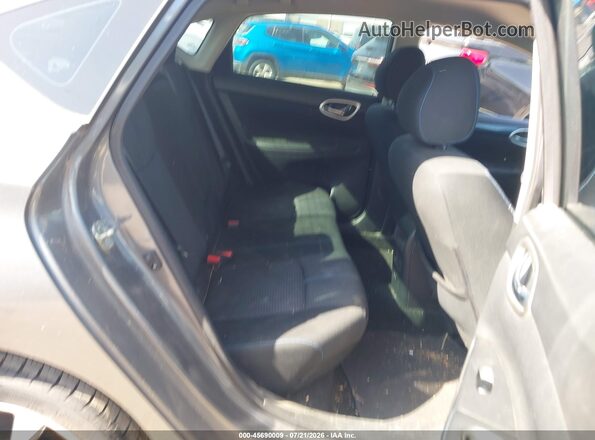 3N1AB7AP7KY317868 2019 NISSAN SENTRA Gray VIN კოდის სტიკერის ხედი