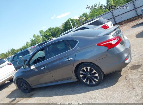 3N1AB7AP7KY317868 2019 NISSAN SENTRA Gray სალონის 360-გრადუსიანი ხედი