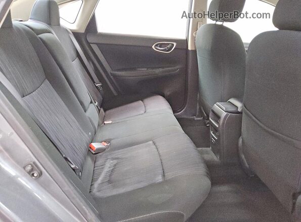 3N1AB7AP7KY335402 2019 NISSAN SENTRA Gray Вид задніх сидінь