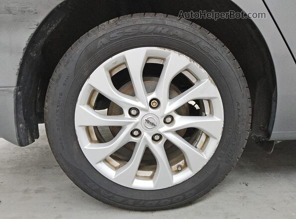 3N1AB7AP7KY335402 2019 NISSAN SENTRA Gray 