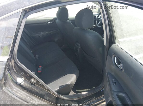 3N1AB7AP7KY335884 2019 NISSAN SENTRA Black Вид наклейки з VIN-кодом