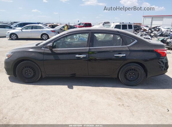 3N1AB7AP7KY335884 2019 NISSAN SENTRA Black Панорамний вид салону 360°