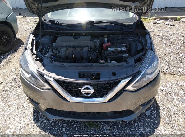 3N1AB7AP7KY343287 2019 NISSAN SENTRA Gray Вид ззаду