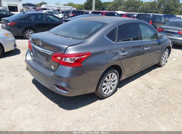 3N1AB7AP7KY344746 2019 NISSAN SENTRA Gray Հետևի աջ