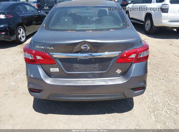 3N1AB7AP7KY344746 2019 NISSAN SENTRA Gray 