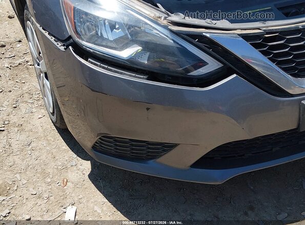 3N1AB7AP7KY344746 2019 NISSAN SENTRA Gray 