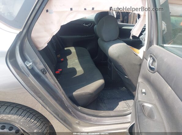 3N1AB7AP7KY360882 2019 NISSAN SENTRA Gray VIN sticker view