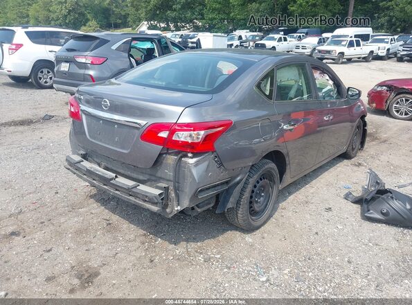 3N1AB7AP7KY360882 2019 NISSAN SENTRA Gray Rear right