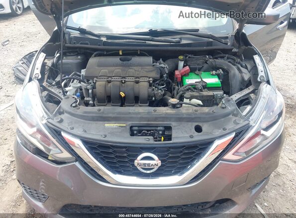3N1AB7AP7KY360882 2019 NISSAN SENTRA Gray Rear view