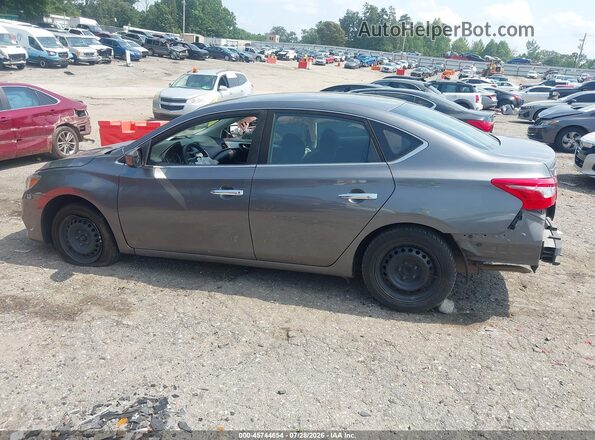 3N1AB7AP7KY360882 2019 NISSAN SENTRA Gray 