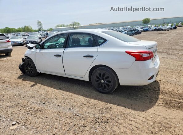 3N1AB7AP7KY362096 2019 NISSAN SENTRA White Задня ліва чверть