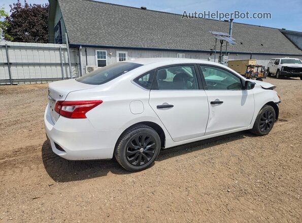 3N1AB7AP7KY362096 2019 NISSAN SENTRA White Задня права чверть