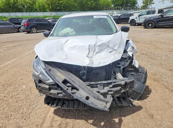 3N1AB7AP7KY362096 2019 NISSAN SENTRA White Вид спереду