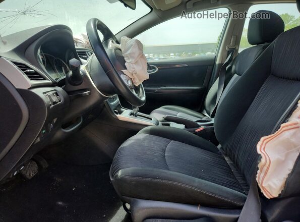 3N1AB7AP7KY362096 2019 NISSAN SENTRA White Вид салону спереду