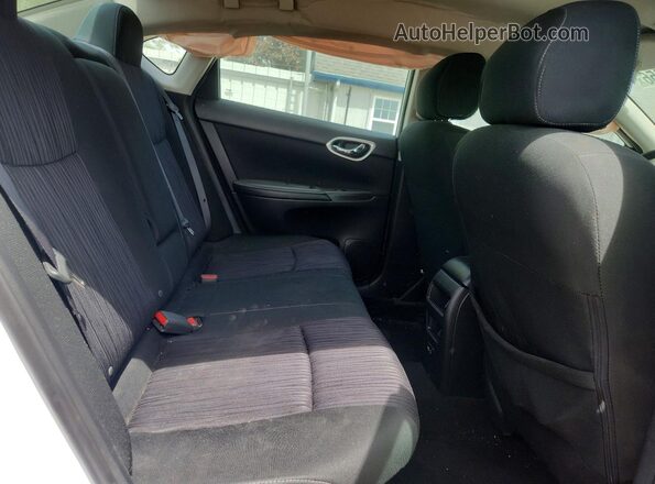 3N1AB7AP7KY362096 2019 NISSAN SENTRA White Вид задніх сидінь